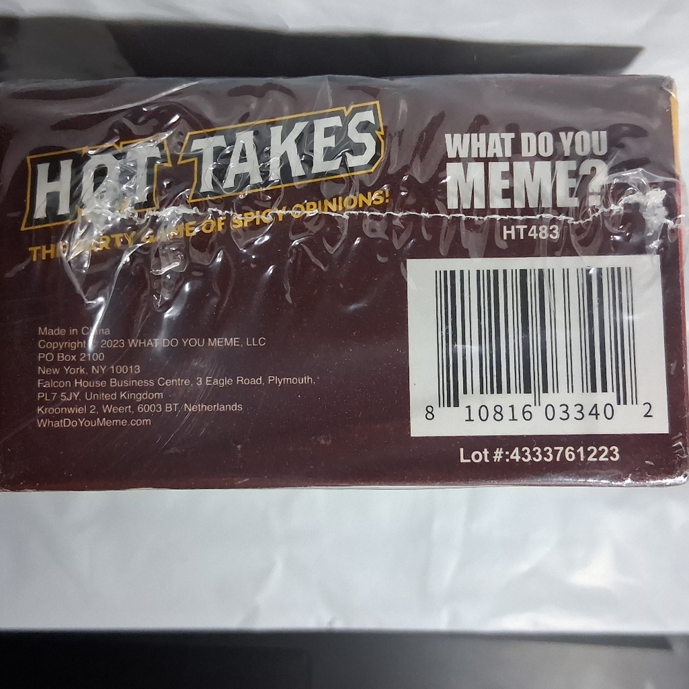 HOT TAKES The Party Game of Spicy Opinions Adult Party & Fun BRAND-NEW sealed - Picture 5 of 16